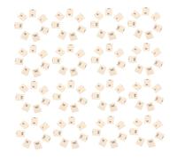 1400pcs Washable Cotton Labels - Embroidered Garment Tags for Adults Soft Beige Fabric Stickers Fade-Resistant Perfect for Sewing & Bulk Orders