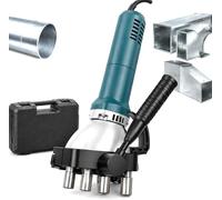 1400w Electric Duct Seamer, Portable Pittsburgh Seam Machine, 150 Rpm Drive, 6-10 M/min Working Speed, Removable Flange Module, For Sheet Metal Joining And Hvac Duct Fabrication 1.25-1.5