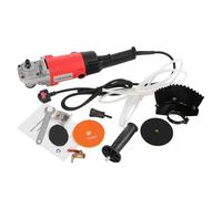 1400W Electric Wet Polisher Grinder, Variable Speed Stone Polishing Machine with Water Mill, Professional Marble Granite Tool for Stonemasons