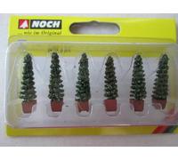 14021 Noch HO Pack with 6 tall garden plants and various uses