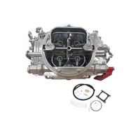 1404 Carburetor Performer 500 CFM 4 Barrel Square Bore With Air Valve Secondary Manual Choke Compatible For Chevy 305 Engine NO EGR