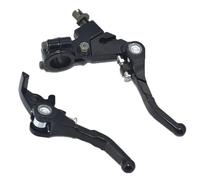 140cc 125cc 110cc Pit Bike Folding Clutch Brake Lever Compatible With 7/8" Handle Bar Fits Various Bike Models(Black PPR)