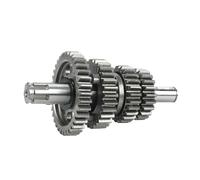 140cc Motorcycle Gear Box Main Counter Shaft Lifan 140 1P55FMJ Horizontal LF140 Kick Starter Engine KAYO SSR Dirt Pit Bikes(Counter Shaft)
