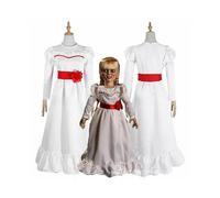 (140cm) Annabelle The Conjuring Doll Kids Costume Fancy Dress