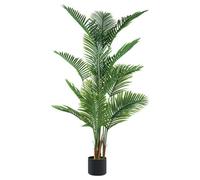 140Cm Artificial Bamboo Tree With Basket Planter Lifelike Faux Plant For Home