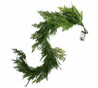 Leaf 140Cm Artificial Trailing Hanging Fern Garland Plant Realistic, Green