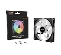 be quiet! Light Wings LX 140mm ARGB Black PWM Fan