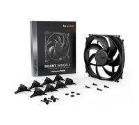 140mm be quiet Silent Wings 4 PWM, 7 Blade, Inaudible Airflow Fan, 1100rpm, 51.
