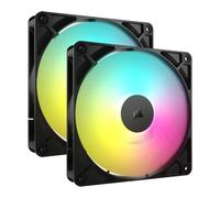 140mm Corsair RS140 ARGB, 1700RPM, 95.5 CFM, Daisy-Chain 4-Pin PWM, AirGuide Coo