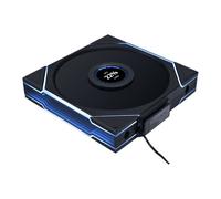 140mm Lian Li UNI FAN TL LCD Wireless, Black ARGB, 7-Blade, 1600RPM, FDB, L-Conn