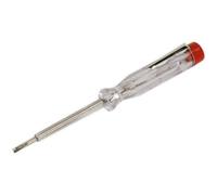 140mm Mains Voltage Tester - Vde Approved - Screwdriver Blade - Fully Insulated