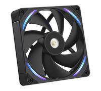 140mm NZXT F140X RGB Single-Frame Fan, Black, 2400rpm, 116CFM, 41dB, 8-Pin NZXT