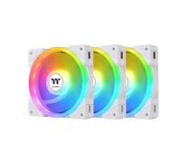 140mm Thermaltake SWAFAN EX14 ARGB PC Cooling Fan White TT Premium Edition 3 Fan