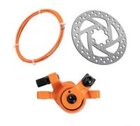 140mm Ventilated Disc Brake Kit with Long Cable | resistant stainless steel for rotor, chrome-plated for surface, high strength for daily use