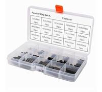 140pc Flat Key Set 3/4/5/6mm Rust Resistant Steel