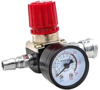 140PSI Air Compressor Pressure Switch Control Valve Manifold Regulator Gauge 1/4 Set