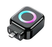 140W Auto Shut-Off Fast Charger - AI Smart Safety Full Charge Disconnect Protector for Smartphones, Tablets & USB Devices (Black)