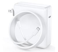 140W Charger for MacBook Pro Fast GaN Charger Power Adapter, Compatible with MacBook Pro 16, 15, 14, 13 Inch, MacBook Air 13 Inch, iPad Pro 2024/2023/2022/2011,M1 M2 M3,Included 6.6ft USB C to C Cable