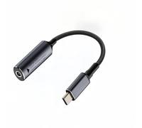 140W DC4530 to PD USB C Cable DC 4.5mm x 3.0mm Female(4.5 x 0.6mm) Input to Type C Male Power Charging Cable, for HP for Dell round port power adapter to charge Phones,Tablets,Laptops with usb c ports