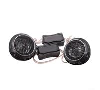 140W High Efficiency Mini Dome Tweeter Speakers for Car Audio System with Built-in Crossover and Compact 50mm Design