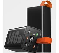 140W Laptop Power Bank, 70000mAh Powerbank USB-C Input&Output,USB-C PD 3.0 Input/Output, Digital Display, compatible with iPhone 16/15 Pro Max, Galaxy S24 Ultra, MacBook Pro, Dell and more