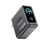 140W Max USB C Charger, GaN Charger 4-Port Phone/Laptop Fast Charging Plug,Intuitive Touch Controls, for MacBook, iPhone 17/16/15 Series, Samsung Galaxy, Pixel, and More