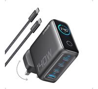 140W USB C Charger, Anker Laptop Charger, 4-Port Multi-Device Fast Cha