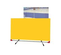 140x75cm Contest Surround Baffle Block,Table Tennis with 420D Cloth,Ping Pong Field Fence,for Quicker and Easier Pick Up(Yellow,140x75cm/10pieces)
