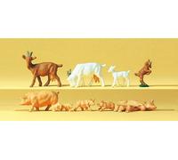 14162 Preiser HO Pack various animals as in the photo scale 1:87