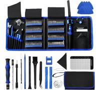 142 in 1 Professional Electronics Precision Screwdriver Set with 120 Bits Magnetic Repair Tool Kit for Phone, Computer, Laptop, PC, Tablet, Game Console, and Others