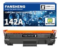 142A 1420A 【with Chip】 Toner Cartridge 142X 1420X Compatible with HP for LaserJet MFP M140w M110w M139w / MFP M110 M139 M140 Printer 1000 Pages W1420A W142A (1 Black)