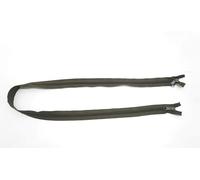 142cm Dutch Army Sleeping Bag Replacement Zip | Heavy Duty Reversible Military Green Zipper | Outdoor Camping Sleeping Bag Repair Spare Part