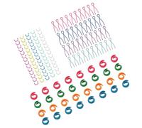 142pcs Colorful Thread Spool Hugger Thread Spool Holder Clip and Bobbin Clamp Sewing and Embroidery Machine