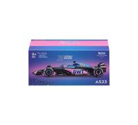 Bburago Formula 1 F1 BWT ALPINE TEAM A523 (2023) WITH HELMET OCON - 1:43 Scale - Incredibly Detailed Die-Cast Replica Collectible Model Race Car