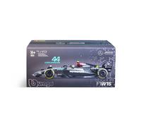 1:43 BURAGO Mercedes Gp F1 W15 #44 2024 Hamilton +Pilot & Showcase BU38209-H Mod