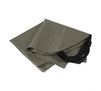 144.8 x 144.8 cm Garden Tarpaulin with Corner Handles for Efficient Leaf Gathering Pruning and Yard Waste Management