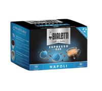 144 Bialetti Napoli Mokespresso Capsules (72 x 2)