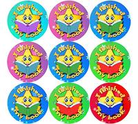 144 I finished my book 30 mm Reward Stickers for School Teachers, Parents, Nursery