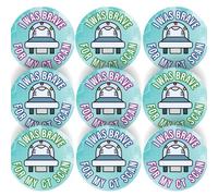 144 I Was Brave For My CT Scan 30 mm Reward Stickers for Nurses, Doctors, Radiographers