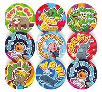 144 Keep It Up Animal - 30mm - Glossy Reward Stickers for Teachers & Parents