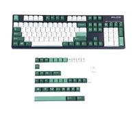 144 Keys Botanical Cherry Profile PBT Dye Sub Keycaps for MX Mechanical Keyboard GMMK Filco Ducky 104 TKL GK61 KBD75 96 GK64 68 (144 Key Botanical)