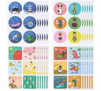 144 Mosquito Repellent Stickers, Mosquito Repellent Patches, with 24 Patterns to Repel Mosquito, Midge & Insect for Outdoors Hiking Camping Ideal for Outdoor Activities