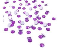 144 pcs Electric Neon Violet Austrian Crystal Elements Austria 2088 Xirius ss16 Flatbacks No Hotfix Round Rhinestones 16ss 4mm Nail Art DIY Deco gems Resin Bling Amethyst Purple