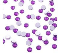144 pcs Electric Neon Violet Austrian Crystal Elements Austria 2088 Xirius ss20 Flatbacks No Hotfix Round Rhinestones 20ss 5mm Nail Art DIY Deco gems Resin Bling Amethyst Purple