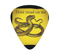 144 Pcs Guitar Picks Bulk 3 Different Thickness Personalized Guitar Plectrums With Storage Box Dont Tread On Me Guitar Accessories For Bass Electric Guitar Acoustic Guitar Lovers