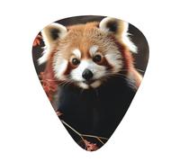 144 Pcs Guitar Picks Bulk 3 Different Thickness Personalized Guitar Plectrums With Storage Box Red Pandas Guitar Accessories For Bass Electric Guitar Acoustic Guitar Lovers