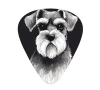 144 Pcs Guitar Picks Bulk 3 Different Thickness Personalized Guitar Plectrums With Storage Box Schnauzer Guitar Accessories For Bass Electric Guitar Acoustic Guitar Lovers