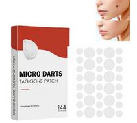 144 Pcs Microdarts Tag'gone Patch,Pimple Patches,Spot Patches,Acne Treatment,Invisible Blemish Cover Spot Sticker,Patches Pimple Stickers Acne Dots,Pimple Spot Stickers Day&Night Use(144Pcs/box)