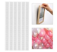 144 Pcs Sticky Tack Putty Removable Adhesive Poster Putty, Mounting Putty Reusable Wall Safe Tack Putty, Mounting Tacky Putty for Hanging Pictures Poster and Museum Art Photography(White)
