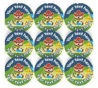 144 Personalised Camp Beavers 30mm Forest School Scout Reward Stickers for School Teachers, Parents and Nursery
